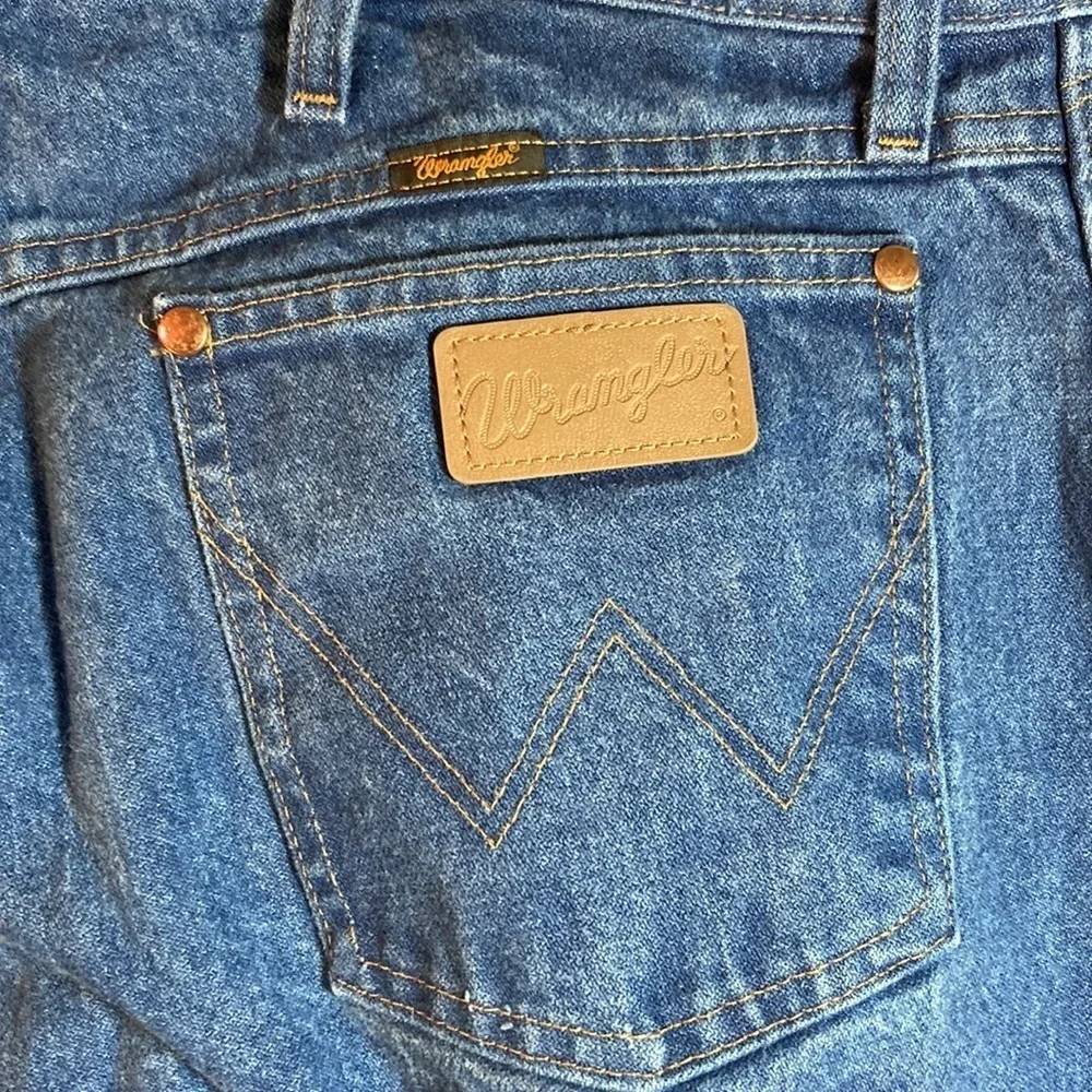 Wrangler 13MWZ Big & Tall Blue Work pants. 42 x 34. 15”‎ rise. 3 available 122. - Picture 5 of 6